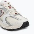 New Balance 530's sea salt/mercury red shoes 7