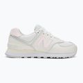 Women's shoes New Balance Classic 574's V2 white/light pink 2