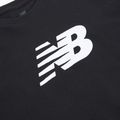 Women's T-shirt New Balance Sport Jersey Relaxed Logo black/white 3