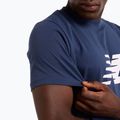 Men's New Balance Graphic V Flying navy T-shirt 5