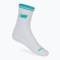 New Balance Running Stripe Midcalf socks 2 pairs blue/white 5