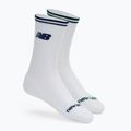 New Balance Running Stripe Midcalf socks 2 pairs white