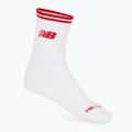 New Balance Running Stripe Midcalf socks 2 pairs red/white 5