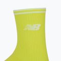 New Balance Running Stripe Midcalf socks 2 pairs yellow/white 3