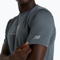 Men's New Balance Athletics Reflective graphite running shirt 4