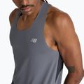 Men's New Balance Race Day Tank graphite running tank top 4