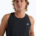 Men's New Balance Race Day Ultra Light Singlet black running tank top 4