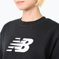 Women's New Balance Sport Fleece Logo Crew sweatshirt black 4