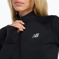Women's New Balance Harmony Half Zip running sweatshirt black 4
