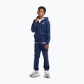 Children's sweatshirt New Balance French Terry Small Logo Full Zip Hoodie nb navy 2