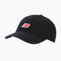 New Balance 6 Panel Patch Logo cap black