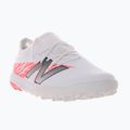 Children's football boots New Balance Furon Team V8 Jr TF white 8