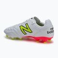 Men's football boots New Balance 442 Pro V2 FG white 3