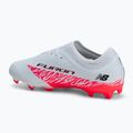 Children's football boots New Balance Furon Team V8 Jr FG white 3