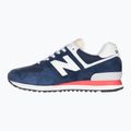 Shoes New Balance 574's V2 blue navy 3