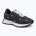 New Balance women's shoes 327's V1 black cement/white