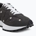 New Balance women's shoes 327's V1 black cement/white 7