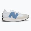 New Balance 327's V1 white/blue lagoon shoes 2