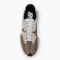 New Balance 327's V1 mushroom/white shoes 5