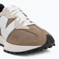 New Balance 327's V1 mushroom/white shoes 7