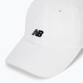 Women's New Balance 6 Panel Class white baseball cap 3