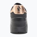SKECHERS women's shoes Uno Wedge Hi Steps black/rose gold 6