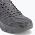 Men's SKECHERS Bobs B Flex Chill Edge dark grey shoes 7