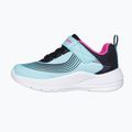 SKECHERS Microspec Advance aqua/purple children's shoes 10