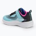 SKECHERS Microspec Advance aqua/purple children's shoes 3