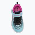 SKECHERS Microspec Advance aqua/purple children's shoes 5