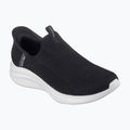 Women's SKECHERS Ultra Flex 3.0 Easy Win black/white shoes 8
