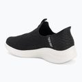 Women's SKECHERS Ultra Flex 3.0 Easy Win black/white shoes 3