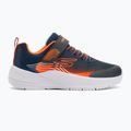 Skechers Microspec Advance children's shoes navy/orange 2