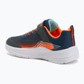 Skechers Microspec Advance children's shoes navy/orange 3