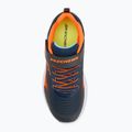 Skechers Microspec Advance children's shoes navy/orange 5