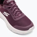 Women's SKECHERS Go Walk Flex Grand Entry burgundy shoes 7