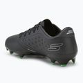 Skechers Razor Academy Gold 1.5 FG black/silver men's football boots 3