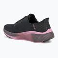 Women's SKECHERS Max Cushioning Elite 2.0 running shoes black/mauve 3