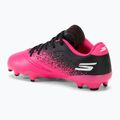 Skechers Razor Gold 1.5 FG black/pink children's football boots 3