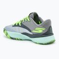 SKECHERS SKX Nexus men's basketball shoes charcoal/green 3