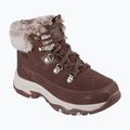 Women's shoes Skechers Trego Snow Worries chocolate 8
