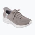 Women's SKECHERS Ultra Flex 3.0 Elevated Motion brown shoes 8