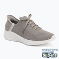 Women's SKECHERS Ultra Flex 3.0 Elevated Motion brown shoes