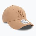 Women's baseball cap New Era Wmns Le 940 Nyy med beige