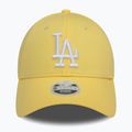 Women's New Era Wmns Le 940 La Dodgers pastel yellow baseball cap 3