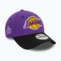 New Era Side Patch 940 Lakers baseball cap purple