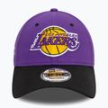 New Era Side Patch 940 Lakers baseball cap purple 4