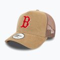 New Era Cord Trucker Red Sox med beige baseball cap 2