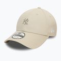 New Era Metallic Pin 940 Nyy light beige baseball cap 2