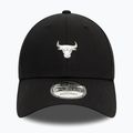 New Era Metallic Pin 940 Bulls black baseball cap 3